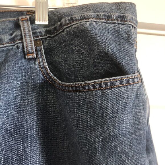 Tommy Hilfiger Men's 40-34 Classic Straight Leg Blue Cotton Denim Jeans - Picture 5 of 16